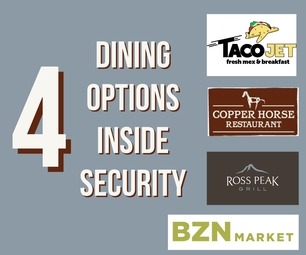 4 dining options