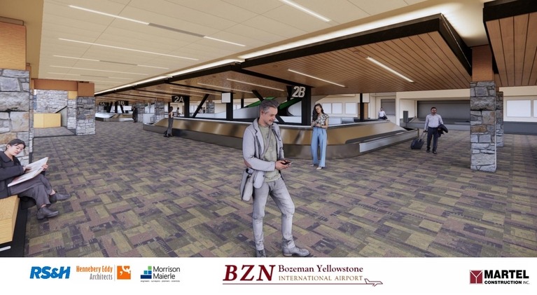 Bag Claim - Rendering